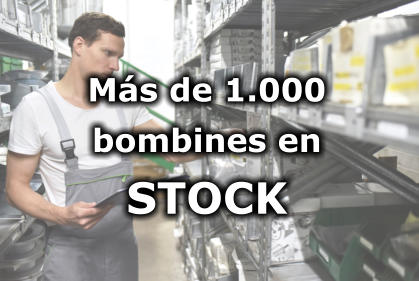 Más de 1.000 bombines en STOCK