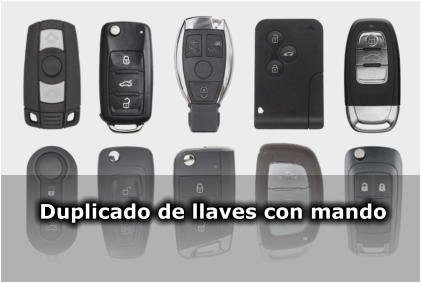 Duplicado de llaves con mando